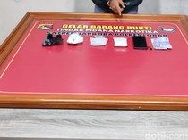 Polisi Gagalkan Transaksi 104,80 Gram Sabu di Pinggir Jalan Lombok Barat