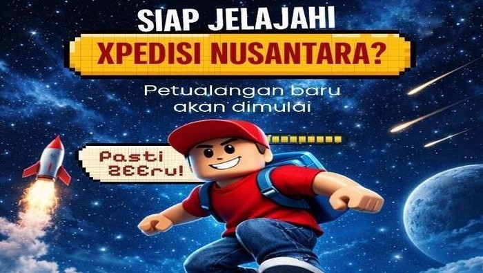 Susu Zee resmi meluncurkan Roblox Map Xpedisi Nusantara