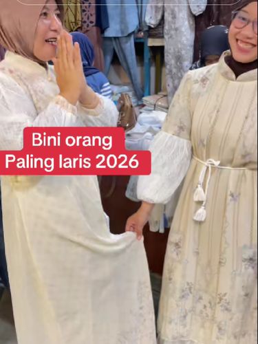 Viral tren baju Lebaran 2026 