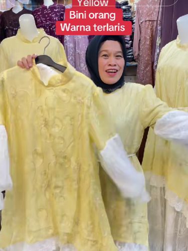 Viral tren baju Lebaran 2026 