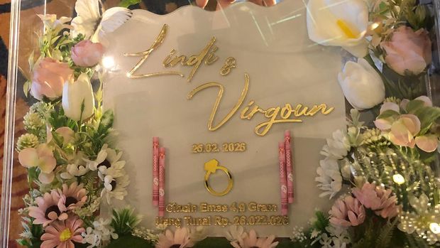 Virgoun Mahar pernikahan Virgoun untuk Lindi.