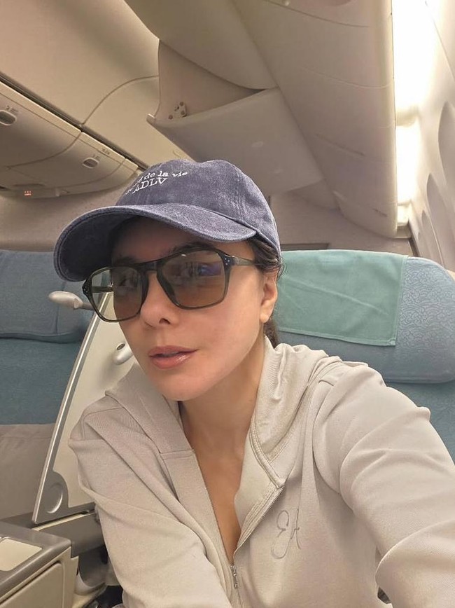 Wulan Guritno Oplas di Korea, Masih Sempat Kulineran Mie hingga Bagel