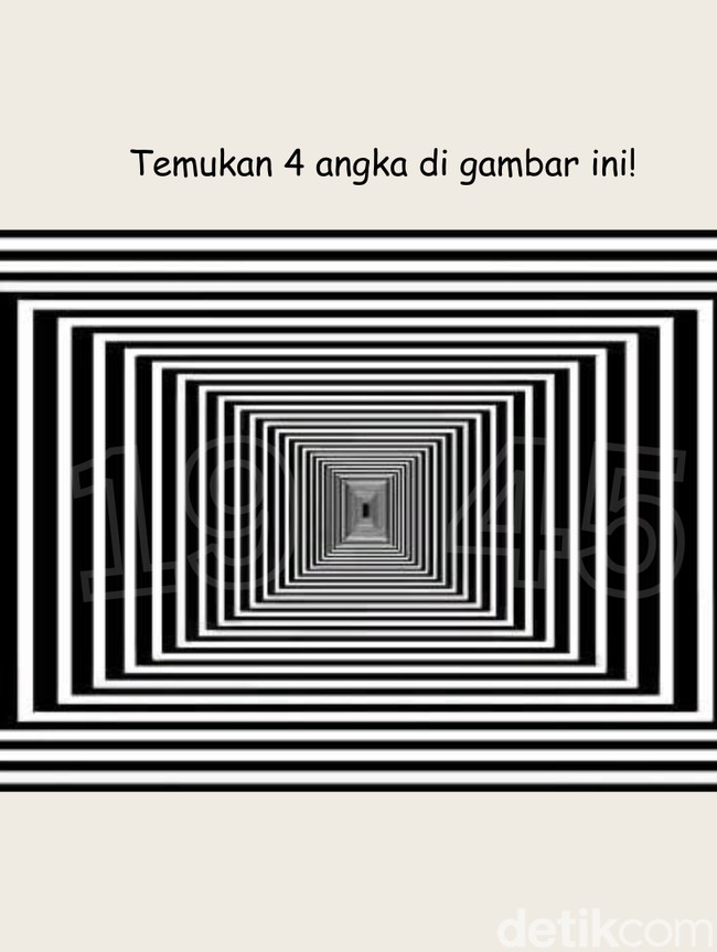 Ada Angka Tersembunyi di Balik Pola Random Ini, Bisa Temukan dalam 10 Detik?