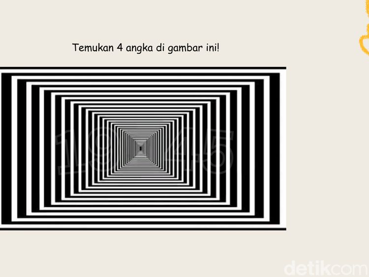 Ada Angka Tersembunyi di Balik Pola Random Ini, Bisa Temukan dalam 10 Detik?