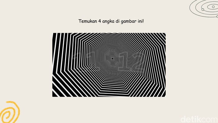 Ada Angka Tersembunyi di Balik Pola Random Ini, Bisa Temukan dalam 10 Detik?