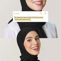 Selain dikenal sebagai artis, Nycta Gina juga aktif berbisnis lewat brand Trinycta. Label ini menghadirkan busana yang praktis dan nyaman untuk aktivitas harian. Foto: Dok. Instagram