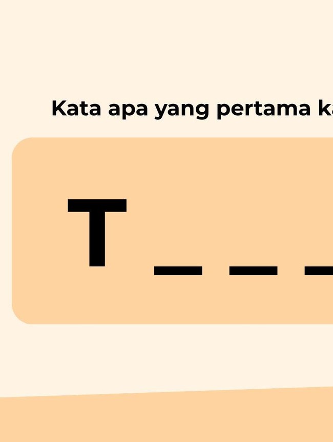 Coba Dicek! Kata yang Pertama Muncul di Pikiran Bisa Ungkap Kepribadianmu