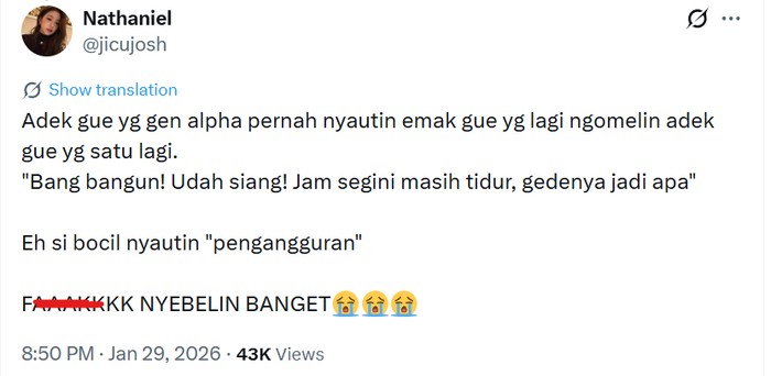 Asbun Gen Alpha Bikin Ngakak, Beneran Terbuat dari Tanah Sengketa Ini Mah