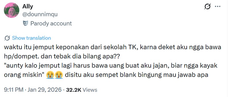 Gen Alpha dikenal sebagai generasi yang kalau ngomong apa adanya dan asal jeplak. Kadang, ngobrol sama mereka suka bikin geleng kepala dan ngakak.