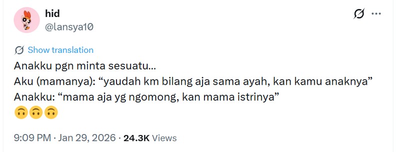 Gen Alpha dikenal sebagai generasi yang kalau ngomong apa adanya dan asal jeplak. Kadang, ngobrol sama mereka suka bikin geleng kepala dan ngakak.