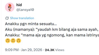 Balikin langsung. Cetas! Foto: X/lansya10