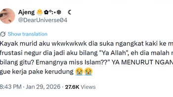 Au ah, suka-suka Gen Alpha. Foto: X/DearUniverse04