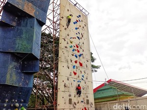 Pelatih Atlet Panjat Tebing di Sumut Keluhkan Sarana Latihan Belum Standar