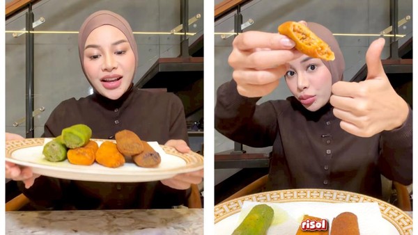 Aurel Puas Nyobain Risol Bu Tatu, Kasih Nilai 10 buat Semua Varian!