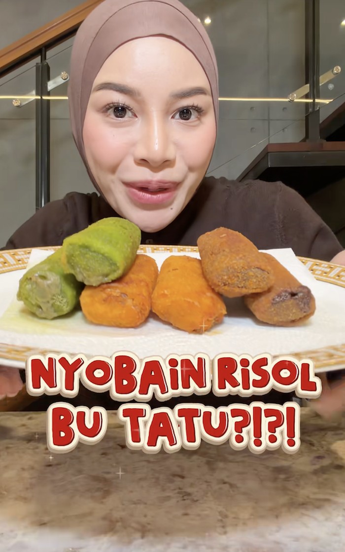 Aurel Puas Nyobain Risol Bu Tatu, Kasih Nilai 10 buat Semua Varian!
