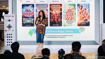 Kampanye tersebut turut menggandeng grup kasidah Nasida Ria melalui lagu “Gebrakan Ramadan” sebagai kolaborasi antara musik religi dan teknologi AI.