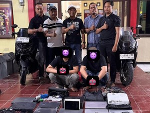 Duo Maling Spesialis Bobol Sekolah Dibekuk Usai Beraksi di SDN Blora