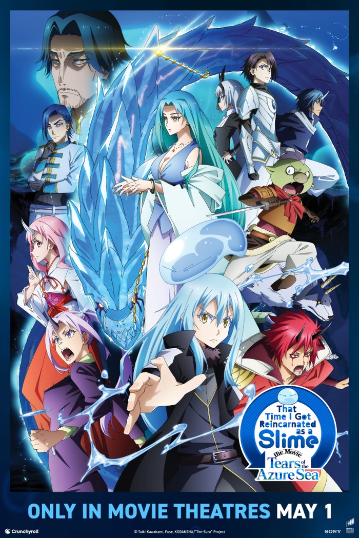 Film Anime That Time I Got Reincarnated as a Slime The Movie: Tears of the Azura Sea.