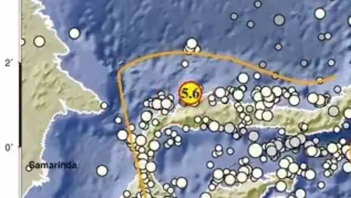 Gempa magnitudo 5,6 mengguncang Tolitoli, Sulteng. BMKG menyatakan gempa dangkal ini dipicu aktivitas sesar aktif, tanpa potensi tsunami.