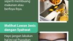 Deretan Perkara yang Buat Pahala Puasa Batal Walau Tetap Sah