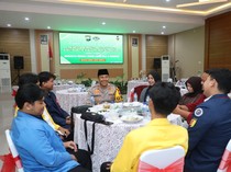 Jaga Kamtibmas, Polres Kediri Buka Puasa Bareng Ormas-Mahasiswa