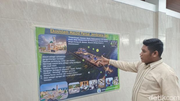 Ketua Pemuda Masjid Raudhatul Jannah, Ahmad Arif Darmawan.