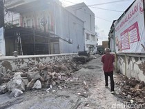 Jalan Dicor Imbas Sengketa Lahan di Tamalanrea Makassar Sudah Dibuka