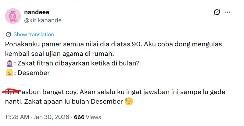 Katanya Gen Alpha itu kalau ngomong suka asal jeplak dan asal bunyi (asbun). Contohnya ya, kayak tweet-tweet pengakuan berikut ini.