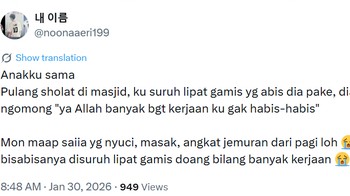 Banyak kerjaan. Foto: X/noonaaeri199