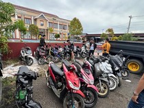 Polres Bone Amankan 56 Motor Balap Liar Selama Sepekan Ramadan