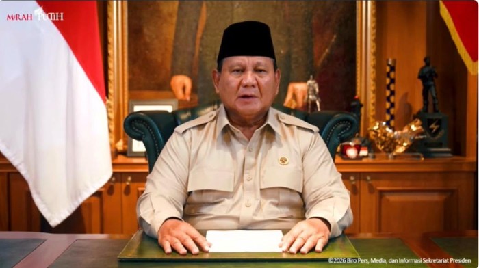 Prabowo: Imlek, Momentum Kebangsaan atau Perayaan Keagamaan?