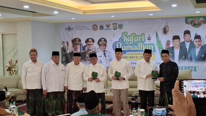 Pramono dan Kapolda Metro hadiri safari ramadan bareng ulama di Jaktim (Belia/detikcom)