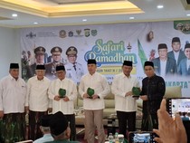 Pramono dan Kapolda Metro Hadiri Safari Ramadan Bersama Ulama di Cipayung