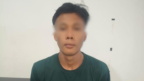 Salah satu maling motor yang ditangkap Satreskrim Polresta Mataram, Jumat (27/2/2026). (Foto : Dok Polresta Mataram).