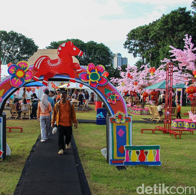 Semarak Imlek Festival 2026 di Lapangan Banteng