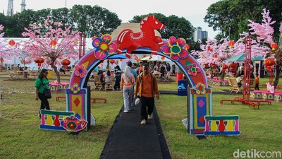 Semarak Imlek Festival 2026 di Lapangan Banteng