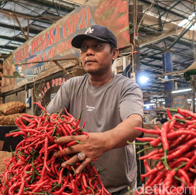 Stok Cabai di Jakarta Aman Jelang Idul Fitri