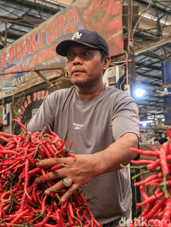 Stok Cabai di Jakarta Aman Jelang Idul Fitri