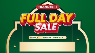 Hari Ini Transmart Full Day Sale, Serbu Diskon Besar-besaran 50% + 20%!