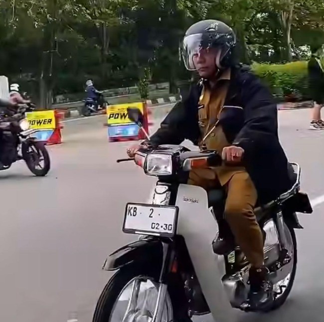 Potret Wagub Kalbar dan Motor Prima Andalannya