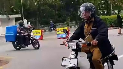 Potret Wagub Kalbar dan Motor Prima Andalannya