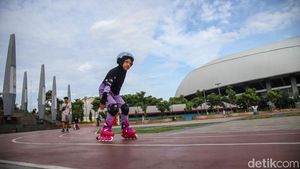 Warga Bekasi Tetap Aktif Olahraga Saat Ramadan