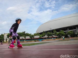 Warga Bekasi Tetap Aktif Olahraga Saat Ramadan