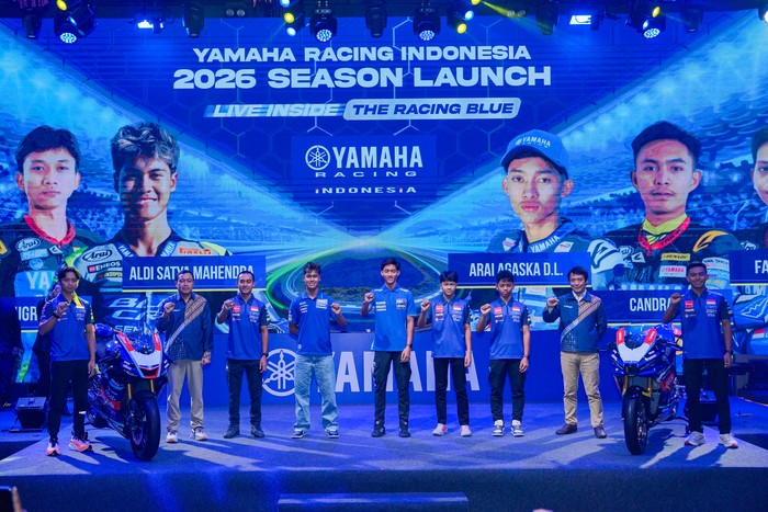 7 Atlet Berbakat Indonesia Siap Membagikan Kekuatannya di Balapan Motor Dunia Bersama Yamaha!