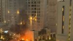 Foto-foto Hotel Mewah Dubai yang Terbakar