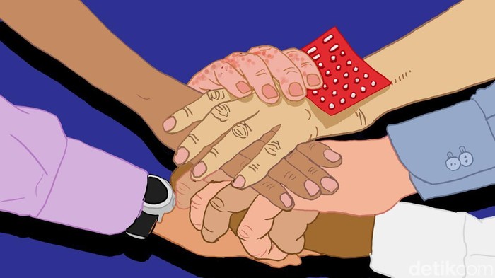 Ilustrasi Solidaritas Kusta