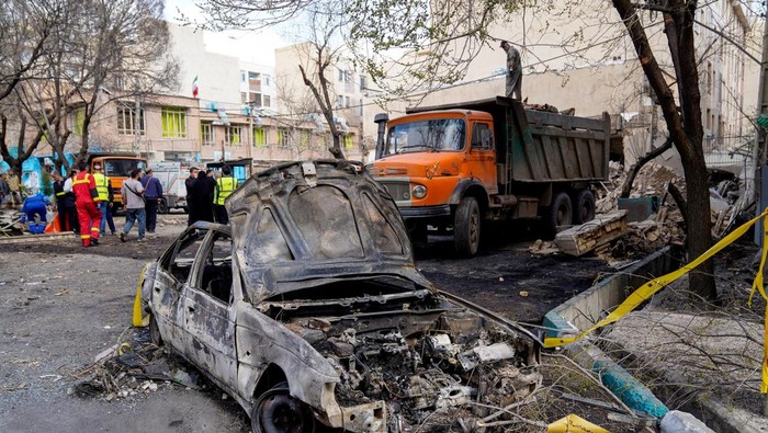 1.200 Bom Jatuh di Iran, Tudingan Israel Menyebabkan Ketegangan Meningkat