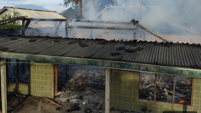Rumah warga Boyolali terbakar pagi tadi.
