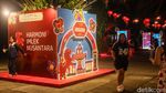 Lapangan Banteng Berseri dengan Lampion dan Instalasi Harmoni Imlek