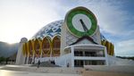 Masjid Raya Baitul Khairaat Palu, Kubah Raksasa Pecahkan Rekor MURI